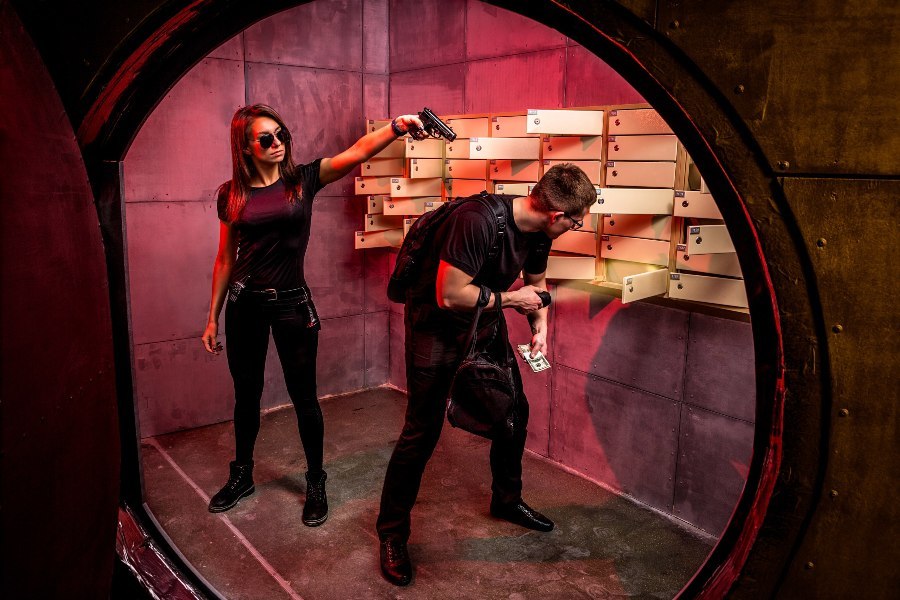 Квест в реальности Ограбление банка от компании Элизиум Квест в реальности Ограбление банка от компании Элизиум