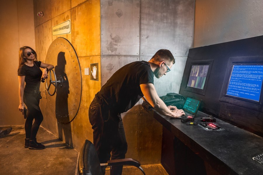 Квест в реальности Ограбление банка от компании Элизиум Квест в реальности Ограбление банка от компании Элизиум