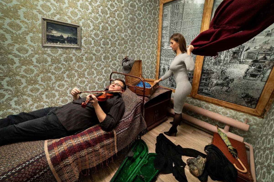 Квест в реальности Тайна Шерлока от компании Элизиум Квест в реальности Тайна Шерлока от компании Элизиум